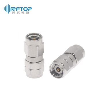3.5mm公 转 2.4mm公 毫米波转接器|普军级, DC-34GHz, 不锈钢 - RA3409H