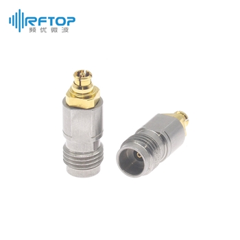 2.4mm母 转 SMP(GPO)母 毫米波转接器|普军级, DC-40GHz, 不锈钢+铍铜镀金 - RA4019H