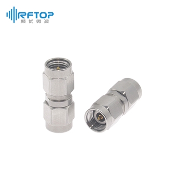 3.5mm公 转 2.92mm(K,SK)公 毫米波转接器|普军级, DC-34GHz, 不锈钢 - RA3405H
