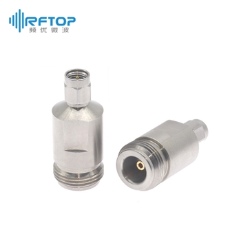 N母 转 3.5mm公 转接器|普军级, DC-18GHz, 不锈钢 - RA18N06H