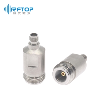 N母 转 3.5mm母 转接器|普军级, DC-18GHz, 不锈钢 - RA18N07H