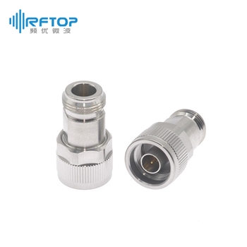 N公 转 N母 转接器|超优级(Ultra), DC-18GHz, 不锈钢 - RA18N02H