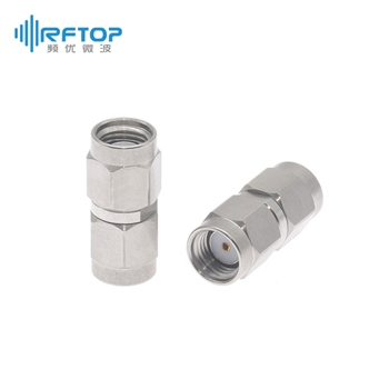 RP-SMA反极公 转 RP-SMA反极公 转接器|超优级(Ultra), 反极性, DC-18GHz, 不锈钢 - RPA27S02-LR
