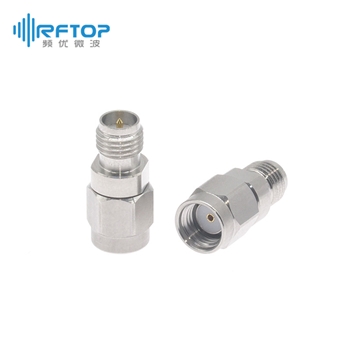 RP-SMA反极公 转 RP-SMA反极母 转接器|超优级(Ultra), 反极性, DC-18GHz, 不锈钢 - RPA27S03-LR