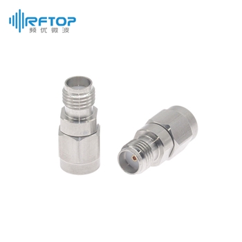 RP-SMA反极公 转 SMA母 转接器|超优级(Ultra), 反极性, DC-18GHz, 不锈钢 - RPA27S03-L