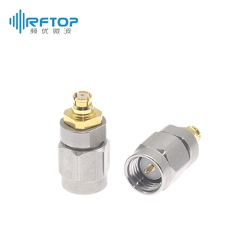 SMA公 转 SMP(GPO)母 转接器|超优级(Ultra), DC-26.5GHz, 不锈钢 - RA18S09H