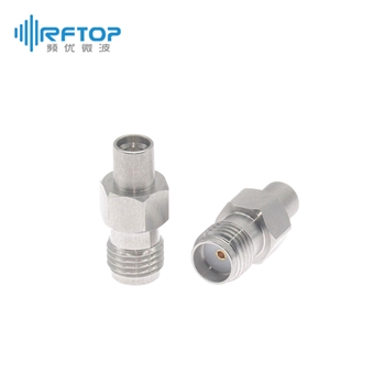 SMA母 转 SMP(GPO)公 半擒纵 转接器|超优级(Ultra), DC-26.5GHz, 不锈钢 - RA18S10H