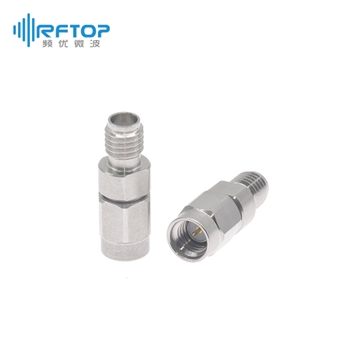 SSMA公 转 SSMA母 毫米波转接器|超优级(Ultra), DC-33GHz, 不锈钢 - RA34SA03