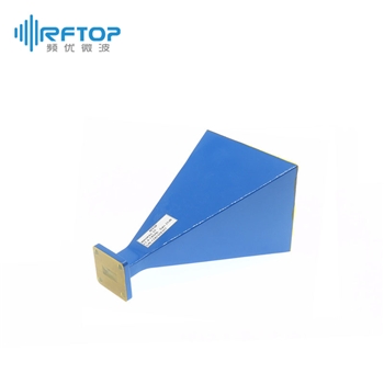 WR62(BJ140)标准增益喇叭天线|专业型, 11.9-18GHz, 增益20dB, FBP140方形平法兰 - RWHA62-20