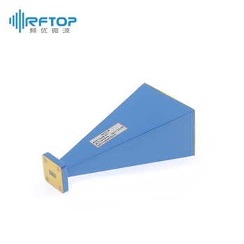WR28(BJ320)标准增益喇叭天线|专业型, 26.5-40GHz, 增益20dB, FBP320方形平法兰 - RWHA28-20
