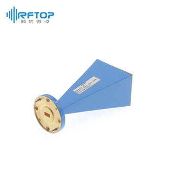 WR22(BJ400)标准增益喇叭天线|专业型, 32.9-50.1GHz, 增益20dB, FUGP400圆形法兰 - RWHA22-20