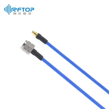 2.4mm公 转 SSMP(GPPO,SMPM)母 毫米波半柔电缆组件|精密型, DC-40GHz, 配接RCR086F电缆, 线径2.65mm - RCR086F-UMSPF-L