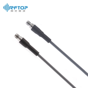 SMA母 转 2.4mm母 超低损稳相电缆组件|精密型, 低损耗, DC-26.5GHz, 配接RCA360电缆, 线径3.6mm - RCA360-SFUF-L