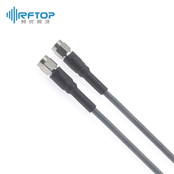 SMA公 转 2.92mm(K,SK)公 超低损稳相电缆组件|精密型, 低损耗, DC-26.5GHz, 配接RCA360电缆, 线径3.6mm - RCA360-SMKM-L