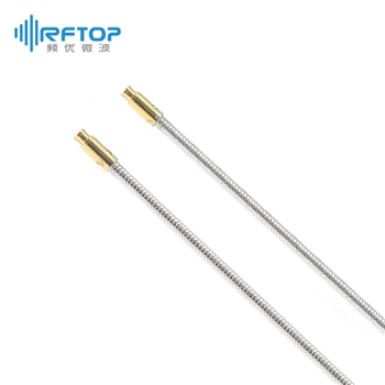 SSMP(GPPO,SMPM)母转母 毫米波半柔电缆组件|超优级(Ultra),DC-40GHz,配接RCR086H电缆,线径2.16mm-RCR086H-SPFSPF-L