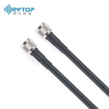 N公 转 N公 经济型低损电缆组件|经济型, DC-3GHz, 配接RCM400电缆, 线径10.3mm - RCM400-NMNM-L