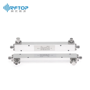 SMA单定向同轴耦合器, 0.5-8GHz, 耦合度20dB, 30W, 不锈钢 - RDC05F8S-20