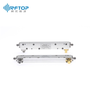 SMA单定向同轴耦合器, 0.5-8GHz, 耦合度10dB, 30W, 不锈钢 - RDC05F8S-10