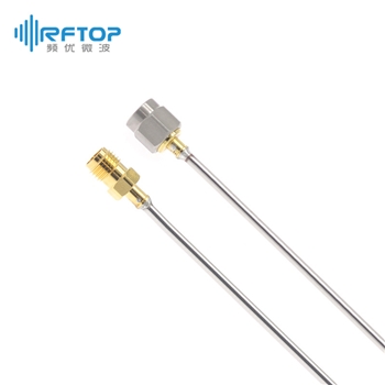 SMA公 转 SMA母 半钢电缆组件|经济型, DC-18GHz, 配接RCS086电缆, 线径2.2mm - RCS086-SMSF-L1-L2