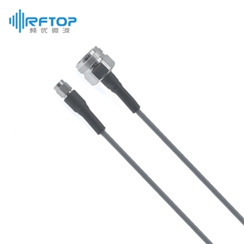 N公 转 SMA公 超低损稳相电缆组件|精密型, 低损耗, DC-18GHz, 配接RCA360电缆, 线径3.6mm - RCA360-NMSM-L