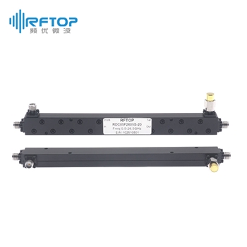 SMA单定向同轴耦合器, 0.5-26.5GHz, 耦合度20dB, 30W, 不锈钢 - RDC05F2605S-20