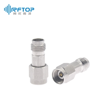 2.4mm公 转 2.4mm母 毫米波内隔直器|专业型, 10MHz-50GHz, 60V, 不锈钢 - RB50U60X