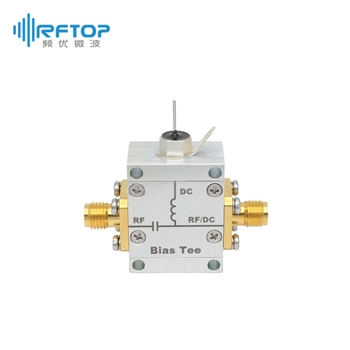 SMA母 转 SMA母 偏置器, 100KHz-1GHz, DC 50V，2A, 黄铜镀金 - RBT1S50-2A
