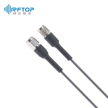 1.85mm公 转 1.85mm公 高低温实验测试电缆组件|精密型, 耐高温, DC-67GHz, 配接RCA220电缆, 线径2.2mm - RCA220H-VMVM-L