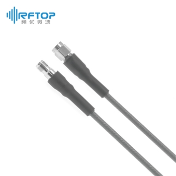 2.92mm(K,SK)公转2.92mm(K,SK)母高低温实验测试电缆组件|精密型,耐高温,DC-40GHz,配接RCA360电缆,线径3.6mm-RCA360H-KMKF-L