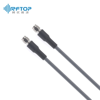 SMA公 转 SMA公 高低温实验测试电缆组件|精密型, 耐高温, DC-26.5GHz, 配接RCA480电缆, 线径4.8mm - RCA480H-SMSM-L