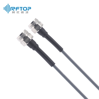 N公 转 N公 超低损稳相电缆组件|精密型, 低损耗, DC-18GHz, 配接RCA480电缆, 线径4.8mm - RCA480-NMNM-L