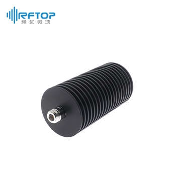 N大功率同轴固定衰减器|专业型, 双向, 母-母, 圆形, 接头铜镀三元合金, DC-3GHz, 100W - R3N100FF-XX