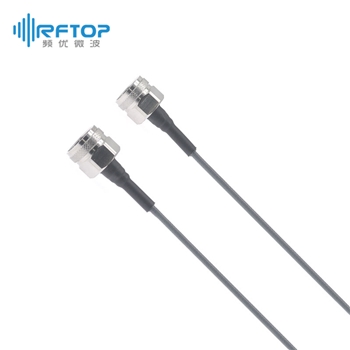 N公 转 N公 超低损稳相电缆组件|精密型, 低损耗, DC-18GHz, 配接RCA360电缆, 线径3.6mm - RCA360-NMNM-L