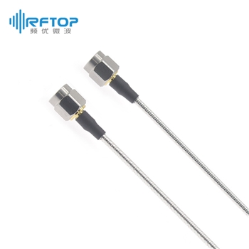 2.92mm(K,SK)公 转 2.92mm(K,SK)公 半柔电缆组件|超优级(Ultra), DC-40GHz, 配接RCR086H电缆, 线径2.16mm - RCR086H-KMKM-L