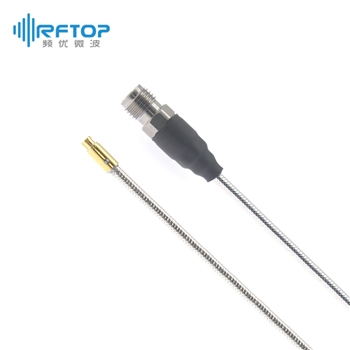 SMA母 转 SSMP(GPPO,SMPM)母 半柔电缆组件|超优级(Ultra), DC-26.5GHz, 配接RCR086H电缆, 线径2.16mm - RCR086H-SFSPF-L