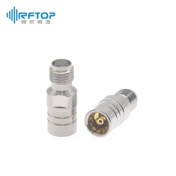 【超值优选】SMA母 转 BMA母 转接器|精密型, DC-18GHz, 不锈钢钝化 - RA18S37