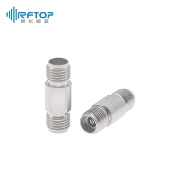 【超值优选】2.92mm(K,SK)母 转 2.92mm(K,SK)母 毫米波转接器|精密型, DC-40GHz, 不锈钢钝化 - RA4001E