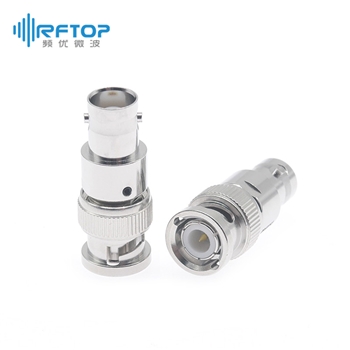 BNC公 转 BNC母 内隔直器, 10MHz-6GHz, 250V, 黄铜镀三元合金 - RB6B250