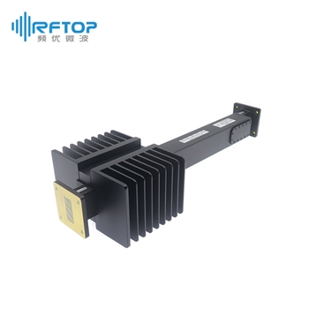 WR112(BJ84)大功率波导固定衰减器|专业型, 单向, FBP84方形平法兰, 矩形, 波导主体铝合金, 6.57-10GHz, 200W - RWA112200UA-XX