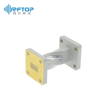 WR51(BJ180)扭波导, 14.5-22GHz, FBP180方形平法兰, 铜合金 - RWGT51-L