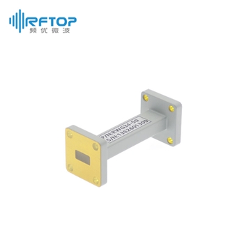 WR34(BJ260)毫米波直波导, 21.7-33GHz, FBP260方形平法兰, 铜合金 - RWG34-L