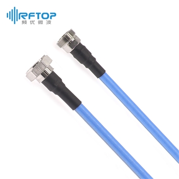 L29(DIN 7/16)公转母 大功率稳相电缆组件|精密型, 大功率≥500W, DC-6GHz, 配接RCB1200电缆, 线径12mm - RCB1200-DMDF-L