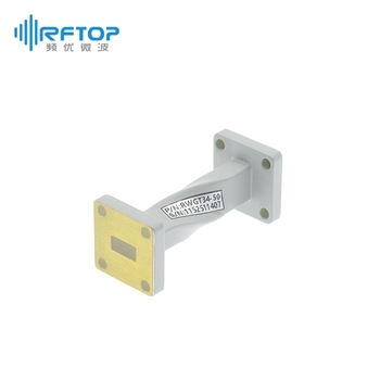 WR34(BJ260)毫米波扭波导, 21.7-33GHz, FBP260方形平法兰, 铜合金 - RWGT34-L