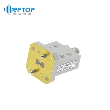 WRD650 转 N母双脊波导同轴转换器|精密型, 6-18GHz, FPWRD650矩形法兰, 端接, 接头不锈钢 - RWRD650NE