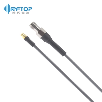 SMA母 转 SMP(GPO)母 超低损稳相电缆组件|超优级(Ultra), 低损耗, DC-26.5GHz, 配接RCA220电缆, 线径2.2mm - RCA220-SFPF-L