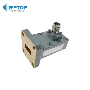 WR34(BJ260) 转 2.92mm(K,SK)母毫米波波导同轴转换器|精密型, 21.7-33GHz, FUBP260, 正交, 腔体铜合金 - RWR34KU