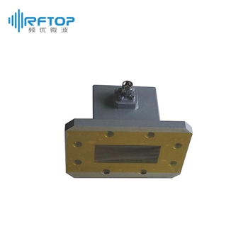 WR187(BJ48) 转 SMA公波导同轴转换器|精密型, 3.94-5.99GHz, FDP48矩形平法兰, 正交, 接头不锈钢 - RWR187SM