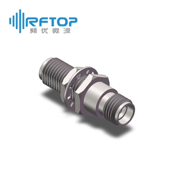 SMA母 转 SMA母 穿墙转接器|超优级(Ultra), DC-26.5GHz, 不锈钢 - RA27S01YH02