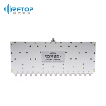SMA一分十六同轴微带式功分器|经济型, 2-6GHz, 20W, 接头不锈钢 - RPD2F6S16E