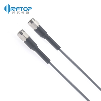 3.5mm公转3.5mm公 超低损稳相电缆组件|超优级(Ultra),低损耗,DC-26.5GHz,配接RCA220电缆,线径2.2mm-RCA220-QMQM-L